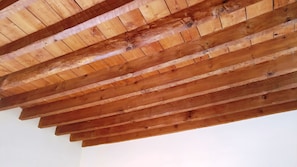 Detail of the wood beams
