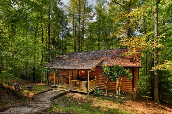 Forested setting minutes from the Nantahala Outdoor center 