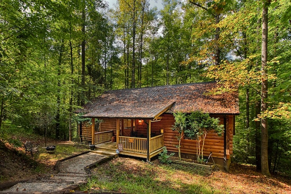Forested setting minutes from the Nantahala Outdoor center 