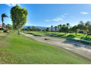 Pete Dye Course 4th hole Fairway view from Patio 