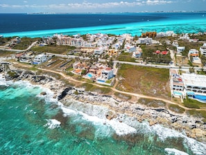 Aerial view of Casa and property in Punta Sur