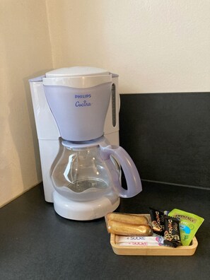 Kaffe och/eller kaffebryggare