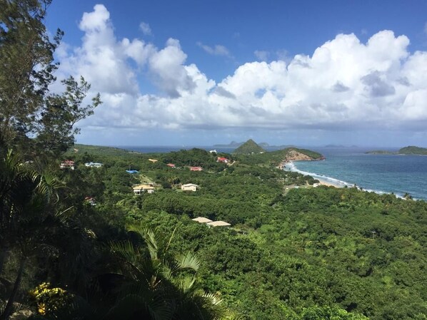 View from the veranda 
