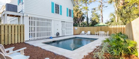 20 X 12 heated/covered pool