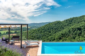 Villa Badia, private Villa mit Pool