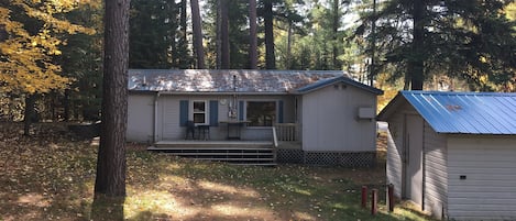 Cabin from yard