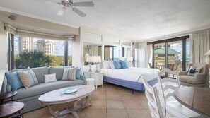 Studio Bedroom Overlooking Gulf