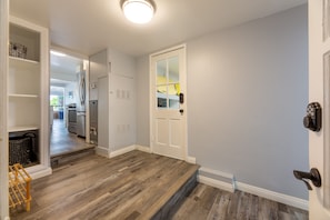 Downstairs entry