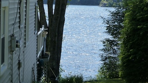 View of Lake from side of home 