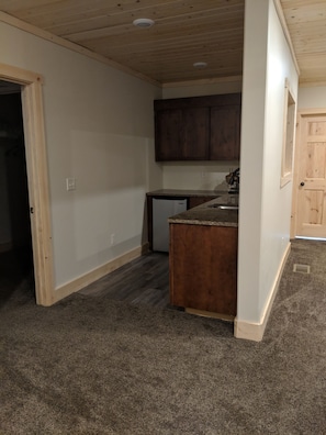 Kitchenette in second living room  