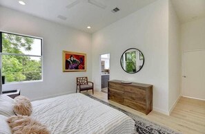 Master bedroom looking onto master bath