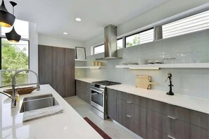 Modern Kitchen with all the chefs amenities