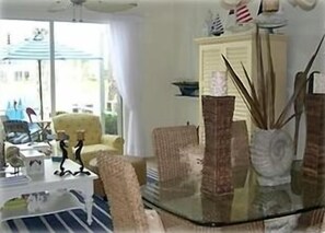 Dining and Family Room View