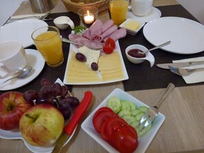 Repas de petit déjeuner
