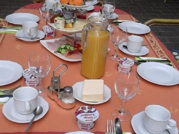 Repas de petit déjeuner