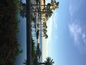Private beach