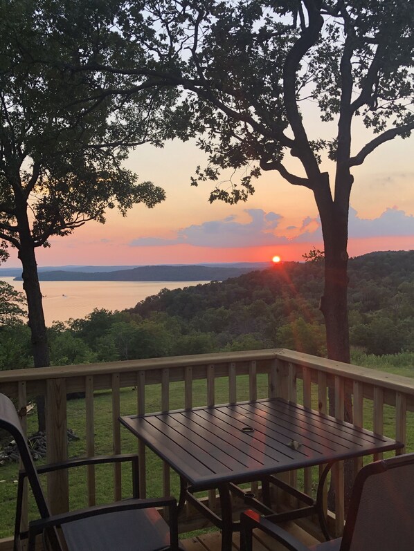 Beautiful view on the deck