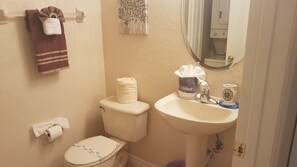 First Floor half bathroom