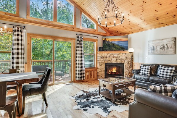 "Buck Wild" Cabin with Hot Tub, Foosball, Arcade Multicade