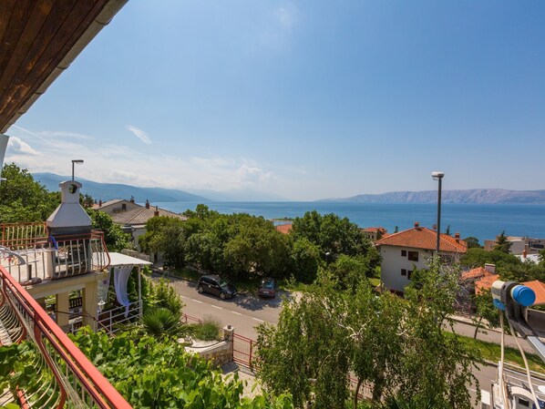 Vue depuis l’hébergement