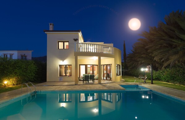 Property at night