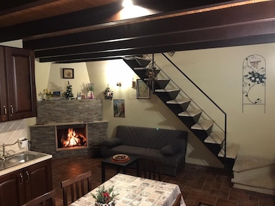 Chalet San Massimo con piscina climatizada cerca de Campitello Matese