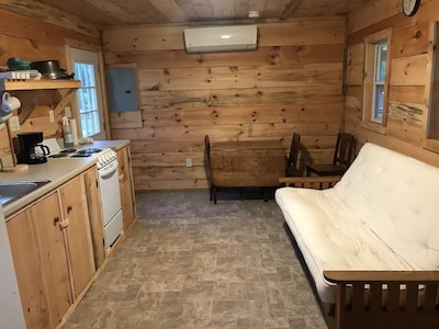 Brand new rustic cabins across from dillenbeck bay lake Champlain 