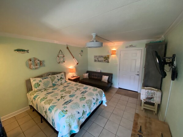 Queen bed