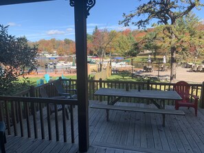 Fall view lower deck