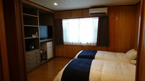 Room 2 Equipment TV · 2 Doors Refrigerator · Safe · Air Purifier · Nest Table · Flashlight · Alarm Clock