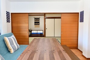 Japanese room seen from the living room