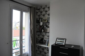 Blick von der Unterkunft