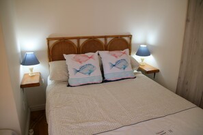 Bedroom with comfortable double bed