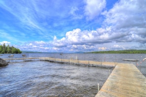 Shared water access on Rangeley Lake