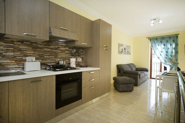 Duplex B - Kitchen/Living/Dining