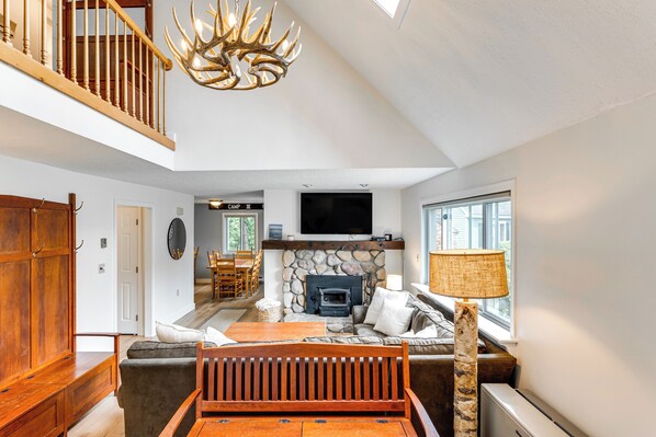 Woodstock Vacation Rental | 4BR | 3BA | 2,342 Sq Ft | Stairs Required