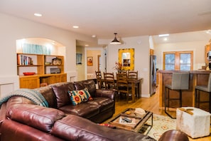 Living Room With Fireplace
