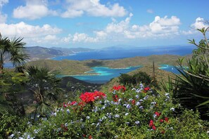 Your view overlooks St John, as well as Tortola, Virgin Gorda and other British Virgin Islands
