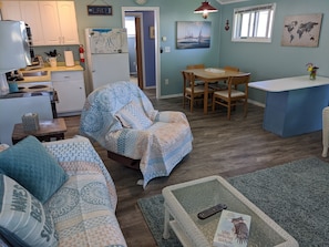 Kitchen and dining area
