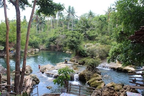 Bolinao Falls 3  during summer