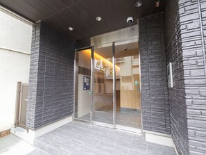 施設の入り口