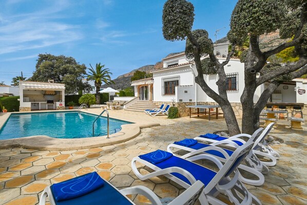 with private pool and terrace