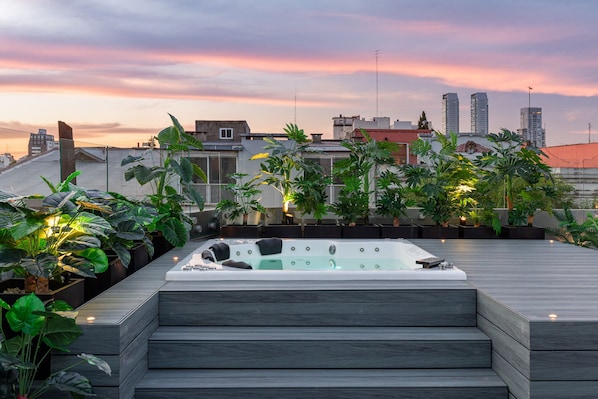 Bubbelpool utomhus