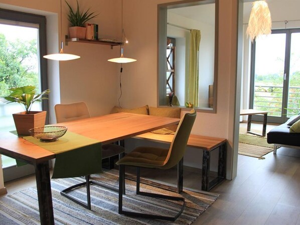 Über den Wiesen, Ferienwohnung