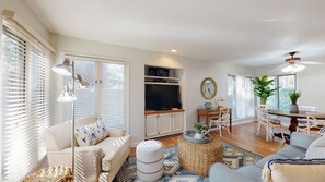 Living Room with HDTV