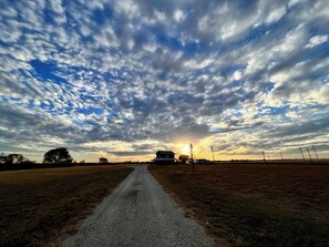 View from driveway entrance