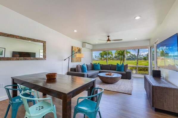 Living & Dining Room with a view