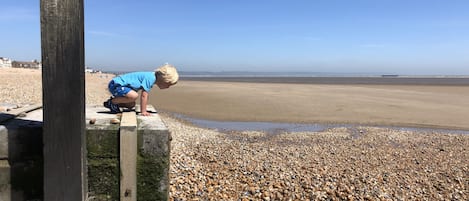 Gransdson  loves our beautiful beach