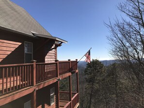 View from the driveway