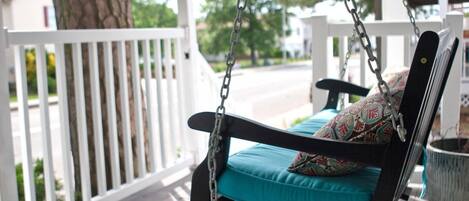 Front Porch with Swing